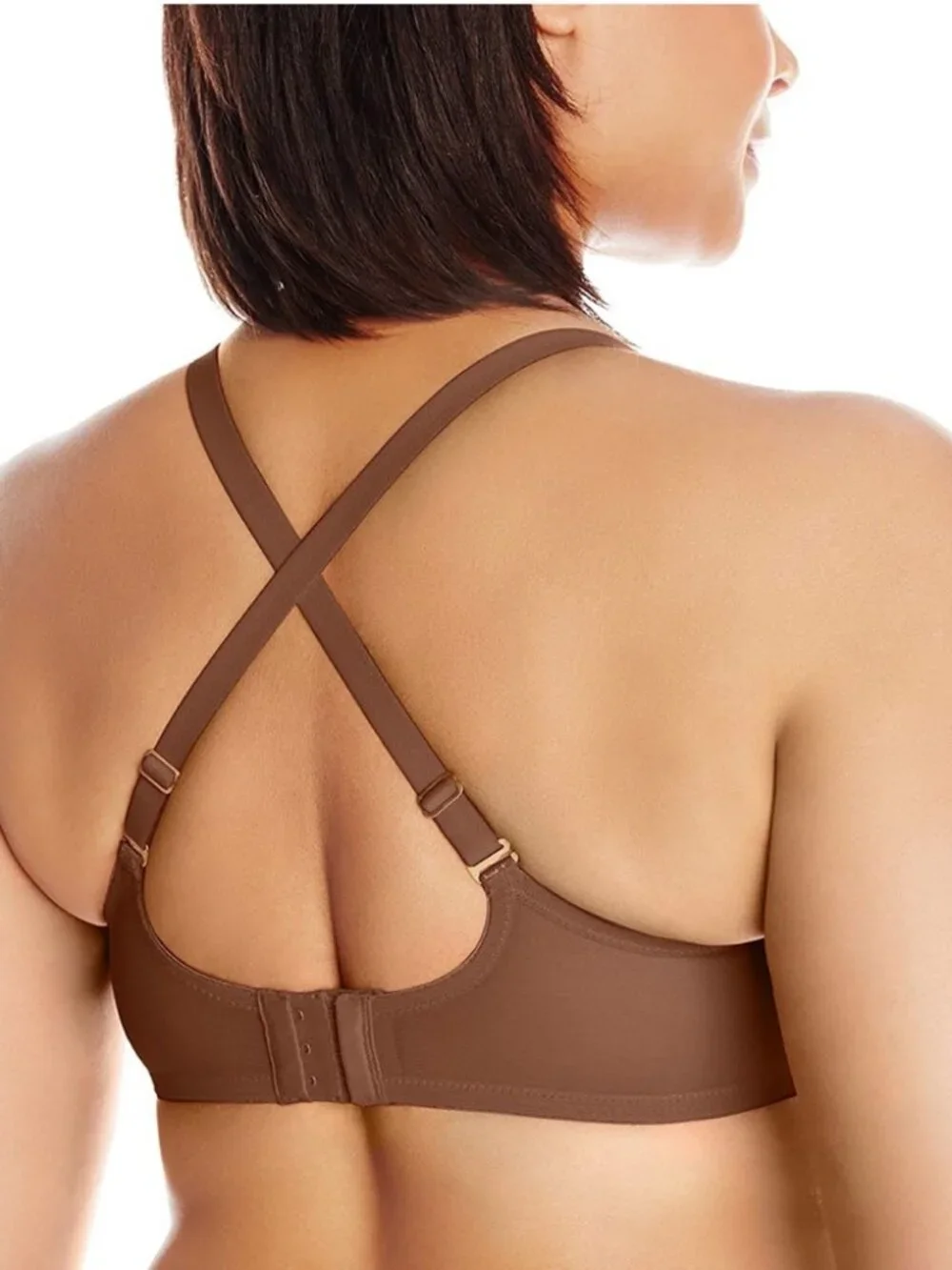 Natori Smooth Scroll Full Figure Underwire Bra 30H Truffle Blush NWT